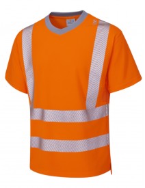 Leo Larkstone Coolviz Plus T-Shirt Orange